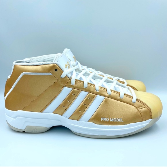 adidas Other - Adidas Pro Model 2G Gold Medal Basketball Shoes 9